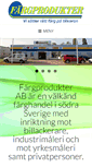 Mobile Screenshot of fargprodukter.se